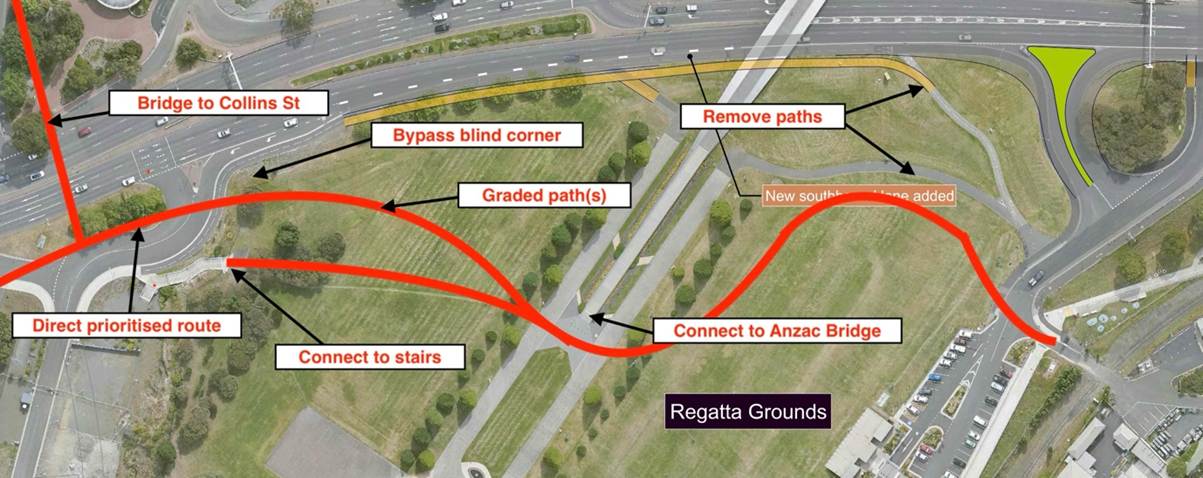 A map of a road with red lines

AI-generated content may be incorrect.